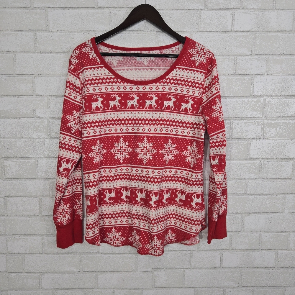Old Navy‎ printed thermal top